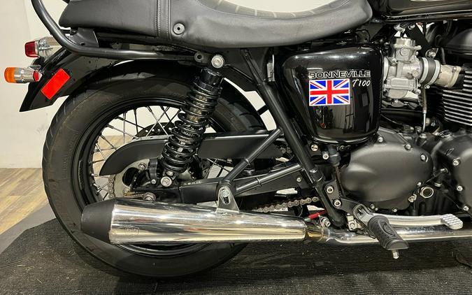 2015 Triumph Bonneville T100 Black
