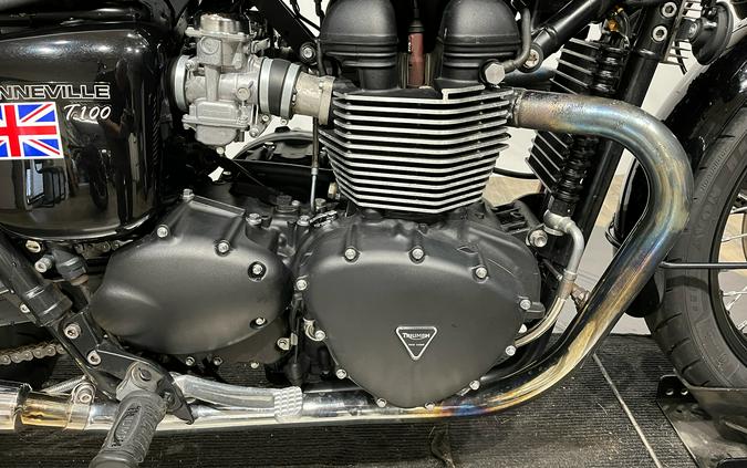 2015 Triumph Bonneville T100 Black