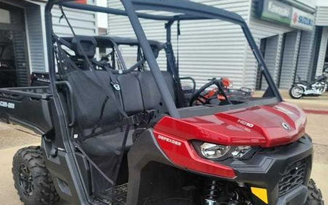 2024 Can-Am® Defender DPS HD10 Fiery Red