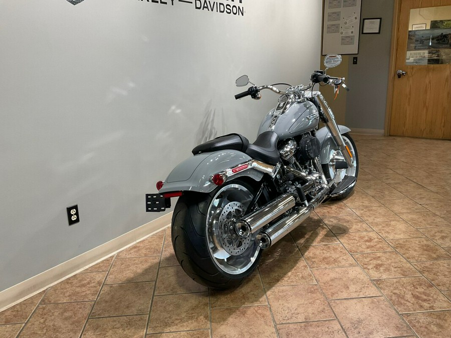 2024 Harley-Davidson Fat Boy 114 Billiard Gray FLFBS