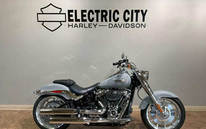 2024 Harley-Davidson Fat Boy 114 Billiard Gray FLFBS