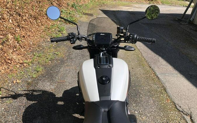 2022 Indian Motorcycle FTR S White Smoke
