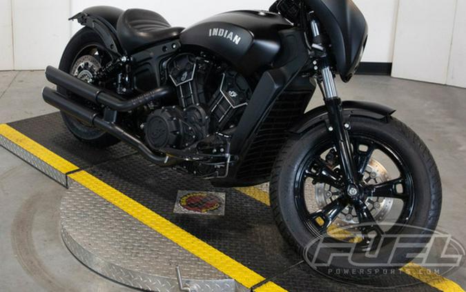 2020 Indian Scout Bobber Sixty ABS Thunder Black Smoke