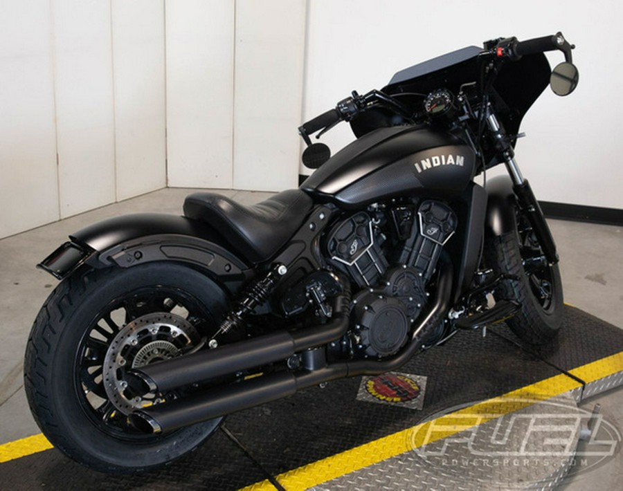 2020 Indian Scout Bobber Sixty ABS Thunder Black Smoke