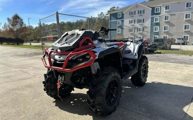 2024 Can-Am Outlander X mr 1000R Hyper Silver & Legion Red