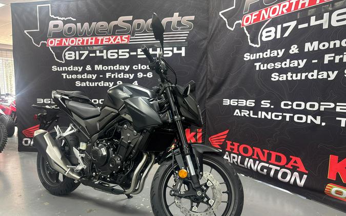 2026 Honda CB500F
