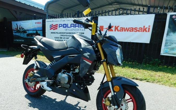 2024 Kawasaki Z125 PRO Cypher Camo Gray Matte/Metallic Matte Car