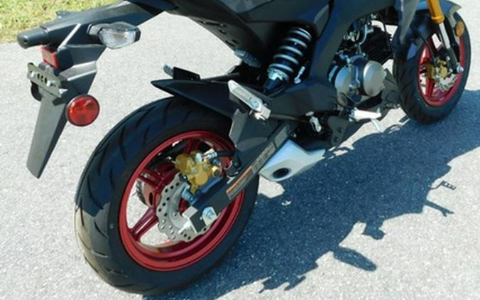 2024 Kawasaki Z125 PRO Cypher Camo Gray Matte/Metallic Matte Car