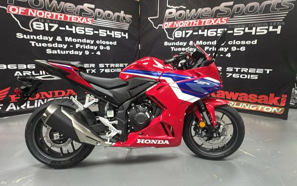 2026 Honda CBR500R