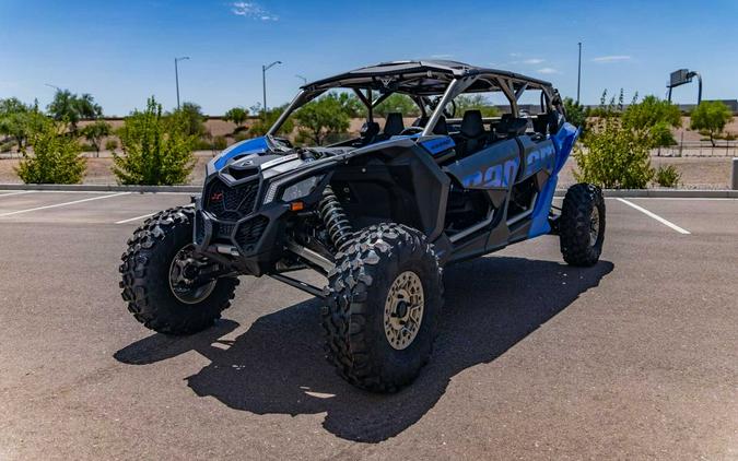 2024 Can-Am® Maverick X3 MAX X rs Turbo RR with Smart-Shox Dazzling Blue & Carbon Black