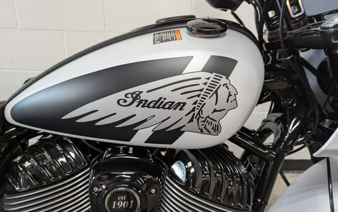2025 Indian Sport Chief Ghost White Metallic Smoke