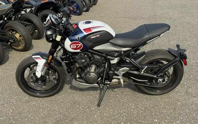 2025 Triumph Trident 660 Triple Tribute Edition