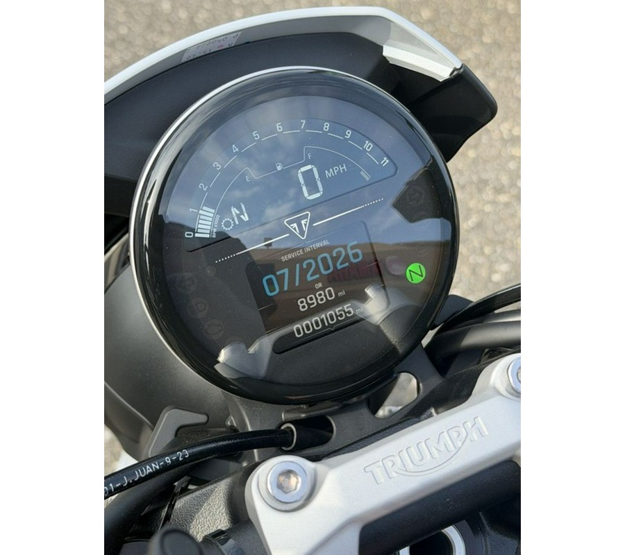 2025 Triumph Trident 660 Triple Tribute Edition