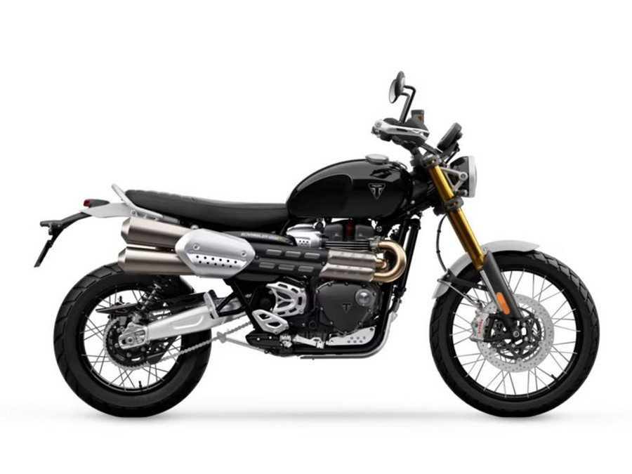 2025 Triumph Scrambler 1200 XE Sapphire Black