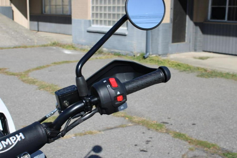 2026 Triumph Scrambler 400 XC Vanilla White