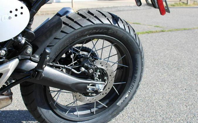 2026 Triumph Scrambler 400 XC Vanilla White