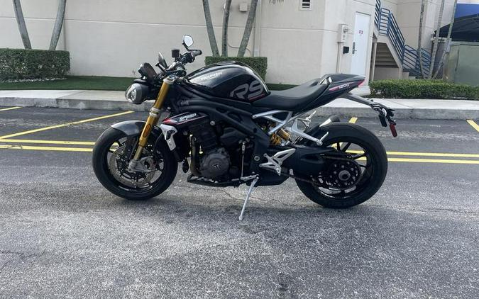 2023 Triumph Speed Triple 1200 RS Sapphire Black