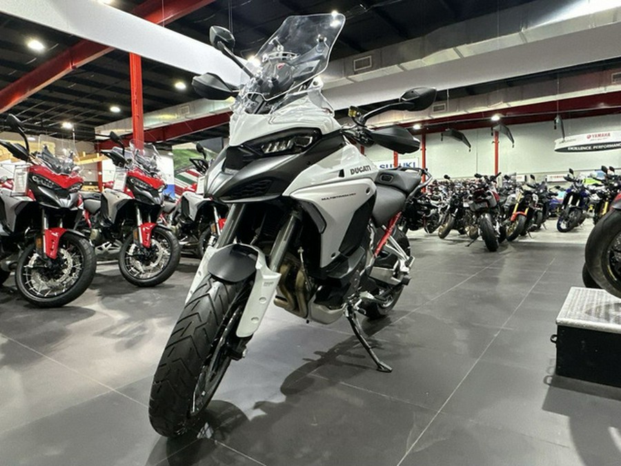 2024 Ducati Multistrada V4 S Travel & Radar Iceberg White