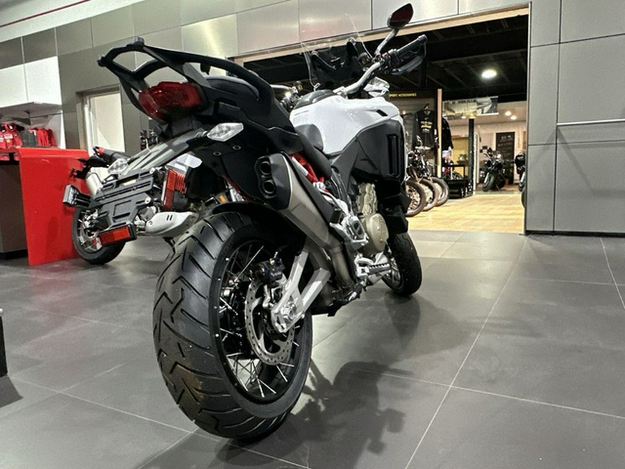 2024 Ducati Multistrada V4 S Travel & Radar Iceberg White