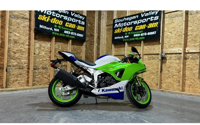 2024 Kawasaki NINJA ZX-6R 40TH ANNIVERSARY EDITION ABS