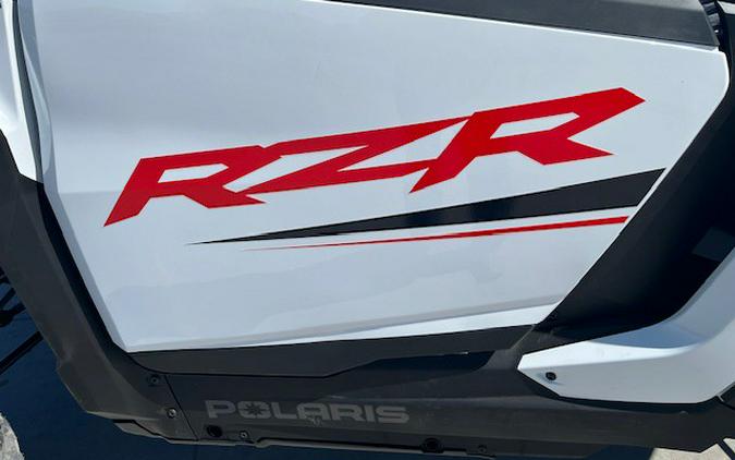 2024 Polaris Industries RZR XP 1000 Sport White Lightning