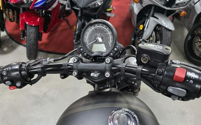 2023 Triumph Bonneville Bobber Matte Storm GreyMatte Ironstone