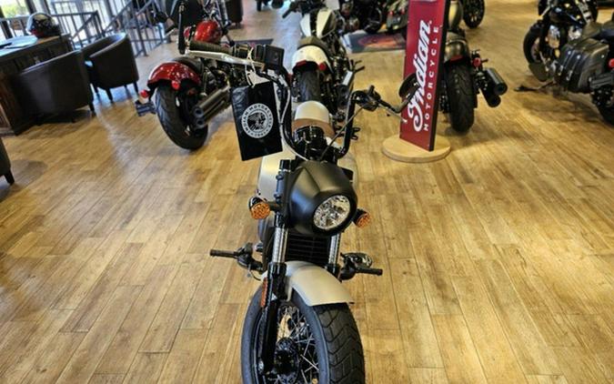 2024 Indian Scout Bobber ABS Silver Quartz Smoke