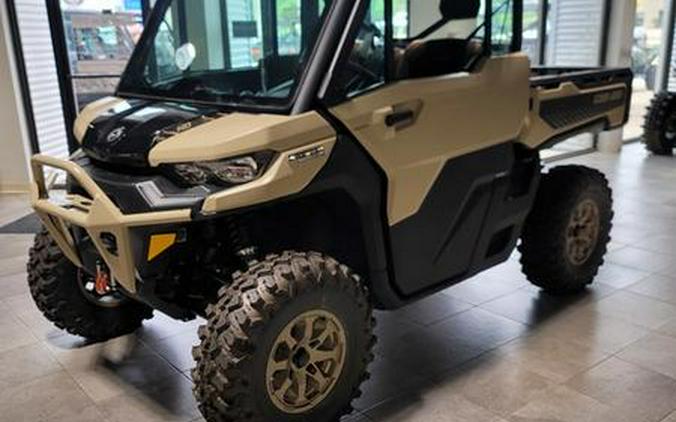 2024 Can-Am® Defender Limited HD10 Desert Tan & Timeless Black