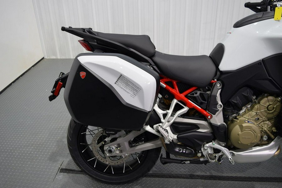 2024 Ducati Multistrada V4 S Travel & Radar Iceberg White V4 S