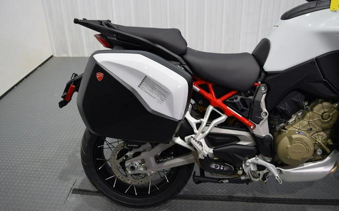 2024 Ducati Multistrada V4 S Travel & Radar Iceberg White V4 S