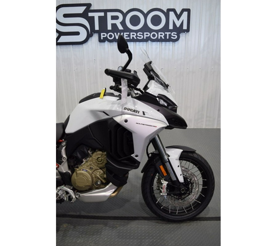 2024 Ducati Multistrada V4 S Travel & Radar Iceberg White V4 S