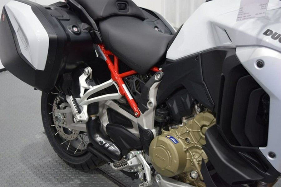 2024 Ducati Multistrada V4 S Travel & Radar Iceberg White V4 S