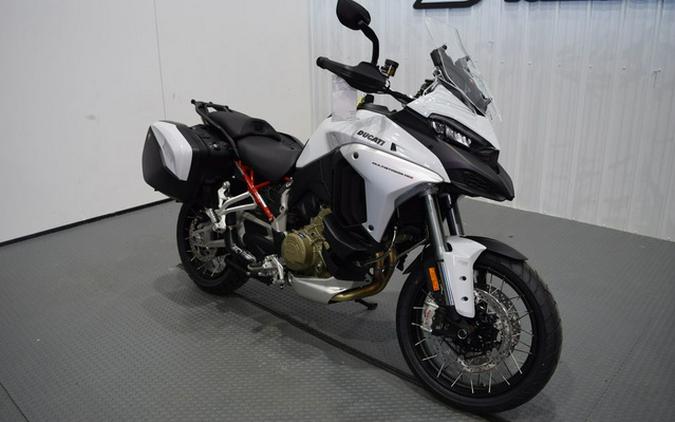 2024 Ducati Multistrada V4 S Travel & Radar Iceberg White V4 S