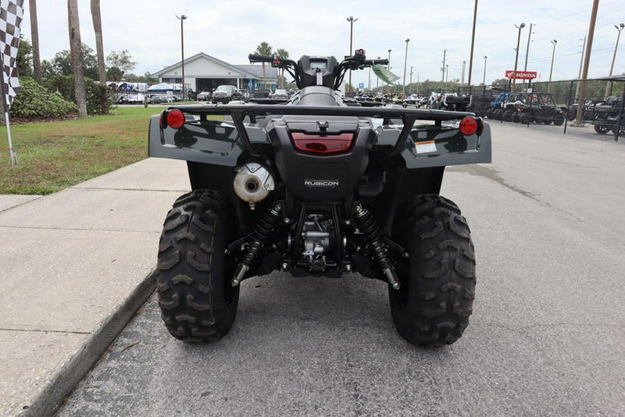 2024 Honda® FourTrax Foreman Rubicon 4x4 EPS Black Forest Green