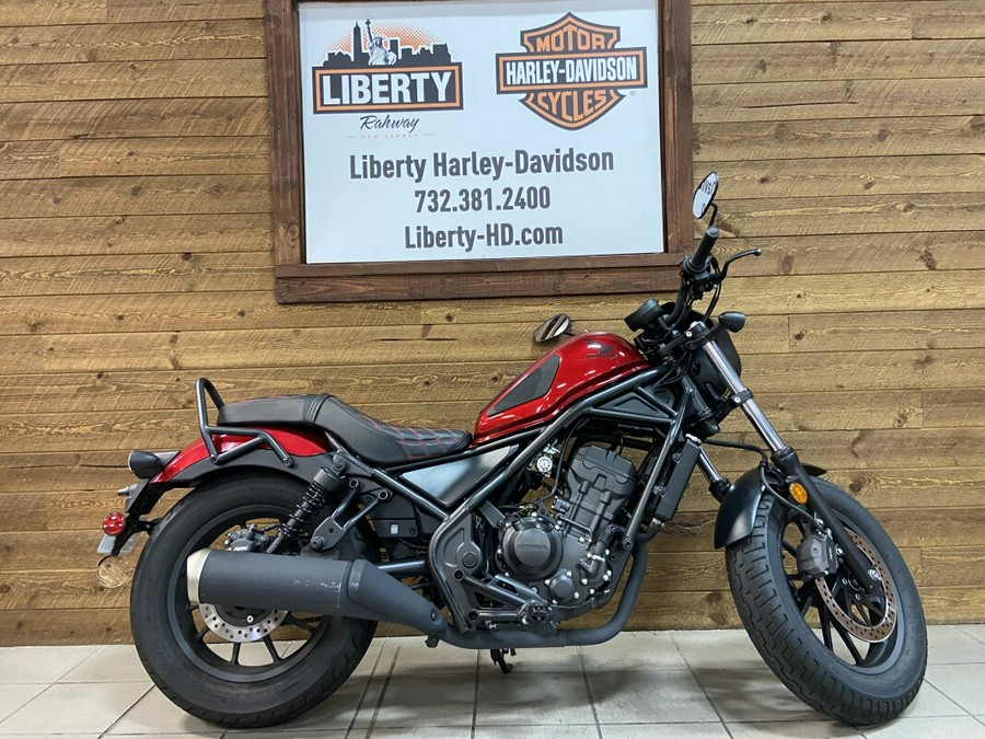 2023 Honda Cmx300 (rebel 300) Candy Diesel Red