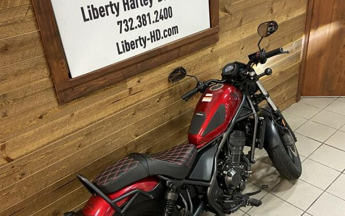 2023 Honda Cmx300 (rebel 300) Candy Diesel Red