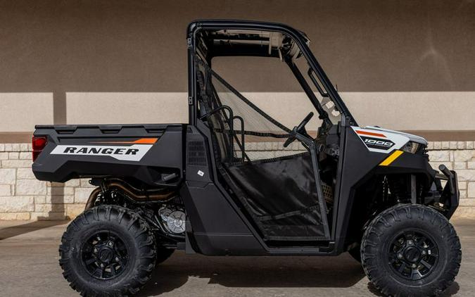 New 2024 POLARIS RANGER 1000 PREMIUM WHITE LIGHTNING