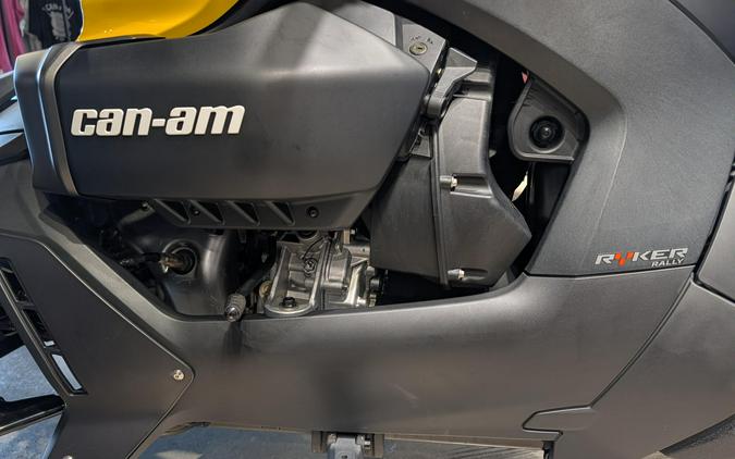 2022 Can-Am Ryker Rally 900 ACE Yellow Shock