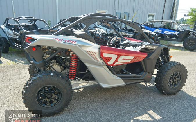 2024 Can-Am® Maverick X3 DS Turbo Fiery Red & Hyper Silver