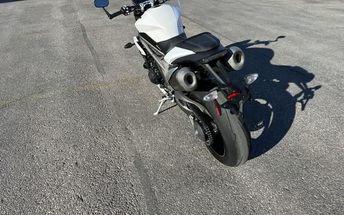 2019 Triumph Speed Triple S Crystal White