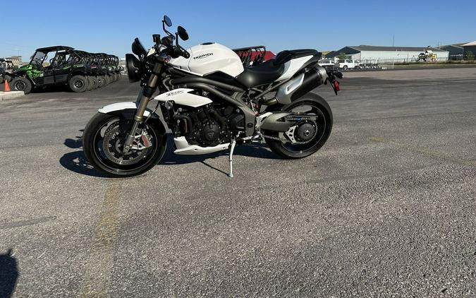 2019 Triumph Speed Triple S Crystal White