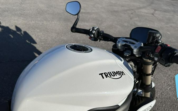 2019 Triumph Speed Triple S Crystal White