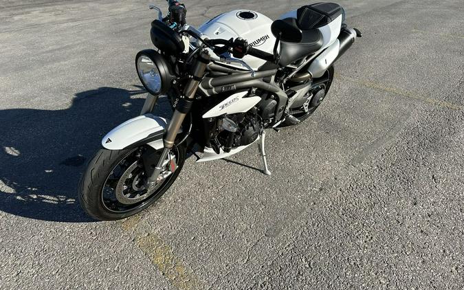 2019 Triumph Speed Triple S Crystal White