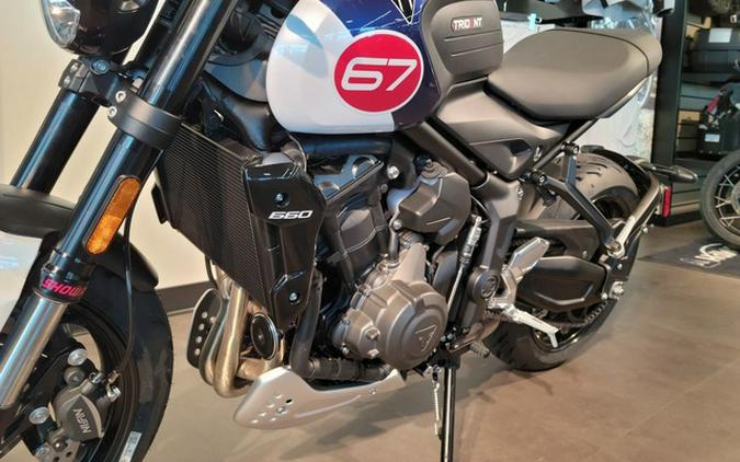 2025 Triumph Trident 660 Triple Tribute Edition 660 TRIBUTE