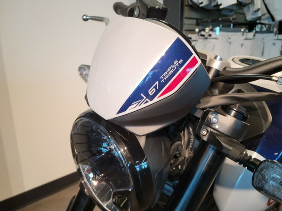 2025 Triumph Trident 660 Triple Tribute Edition 660 TRIBUTE