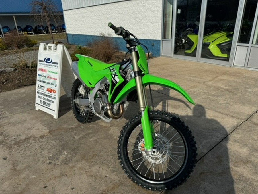 2024 Kawasaki KX 450X Lime Green