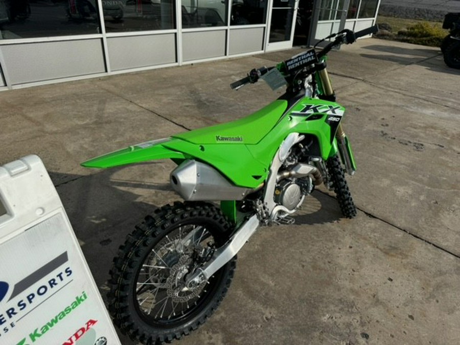 2024 Kawasaki KX 450X Lime Green