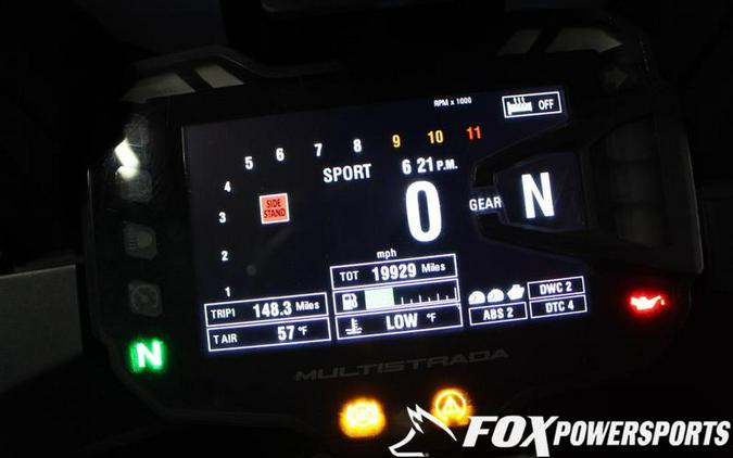 2015 Ducati Multistrada 1200 S Iceberg White