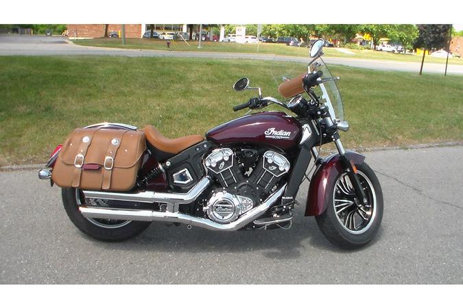2023 SCOUT ABS, MAROON METALLIC, 49ST - Indian Motorcycle