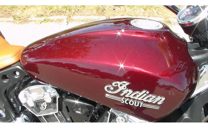 2023 SCOUT ABS, MAROON METALLIC, 49ST - Indian Motorcycle